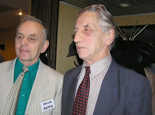 Hellar Luik (vasakul), Heldur Reismann (paremal)